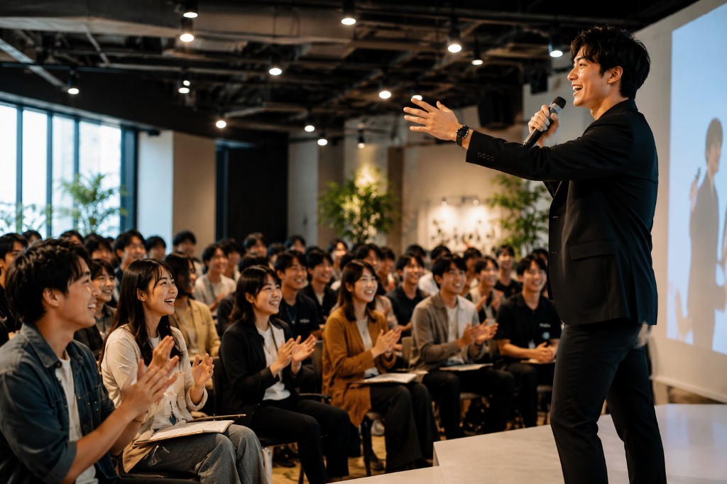 仲間と熱量を共有する。
